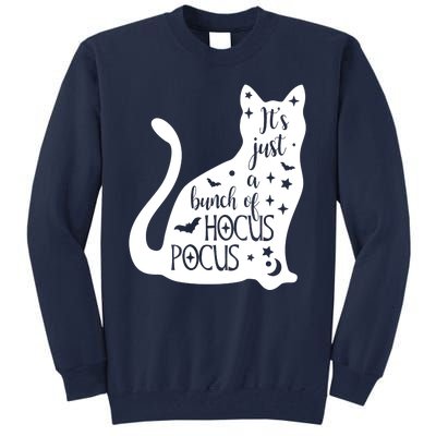 It's Just A Bunch Of Hocus Pocus Cat Tall Sweatshirt