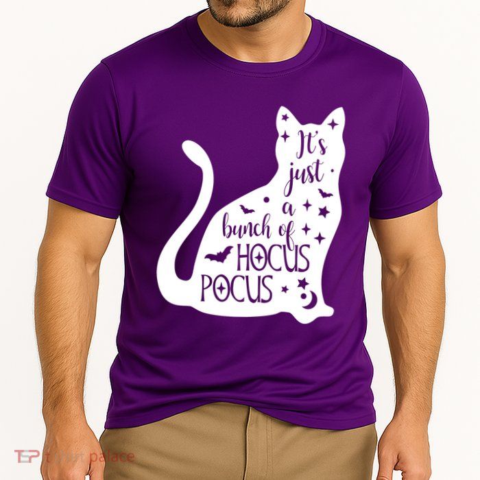 It's Just A Bunch Of Hocus Pocus Cat Performance Shirt
