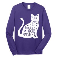 It's Just A Bunch Of Hocus Pocus Cat Long Sleeve Shirt