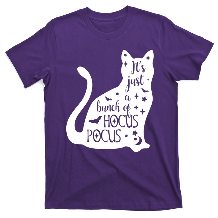 It's Just A Bunch Of Hocus Pocus Cat T-Shirt