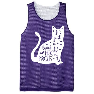 It's Just A Bunch Of Hocus Pocus Cat Mesh Reversible Basketball Jersey Tank