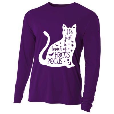 It's Just A Bunch Of Hocus Pocus Cat Cooling Performance Long Sleeve Crew