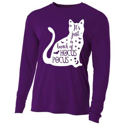 It's Just A Bunch Of Hocus Pocus Cat Cooling Performance Long Sleeve Crew