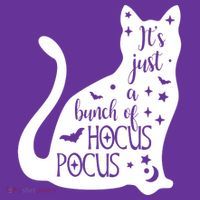 It's Just A Bunch Of Hocus Pocus Cat Toddler T-Shirt