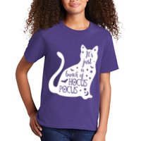 It's Just A Bunch Of Hocus Pocus Cat Kids T-Shirt
