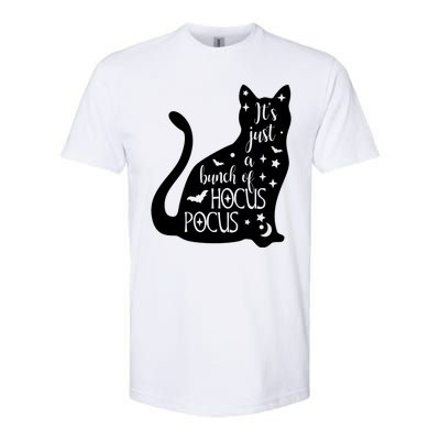 It's Just A Bunch Of Hocus Pocus Cat Softstyle CVC T-Shirt