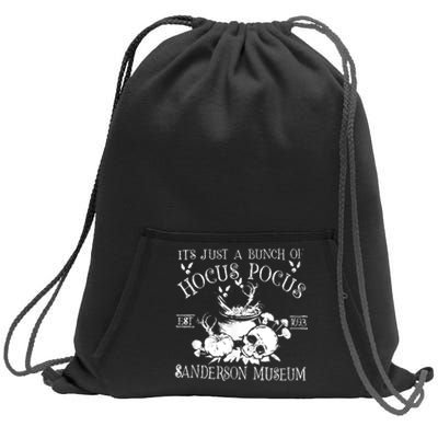 It's Just A Bunch Of Hocus Pocus Sweatshirt Cinch Pack Bag