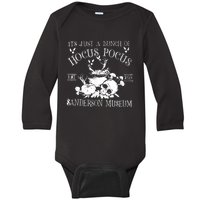 It's Just A Bunch Of Hocus Pocus Baby Long Sleeve Bodysuit