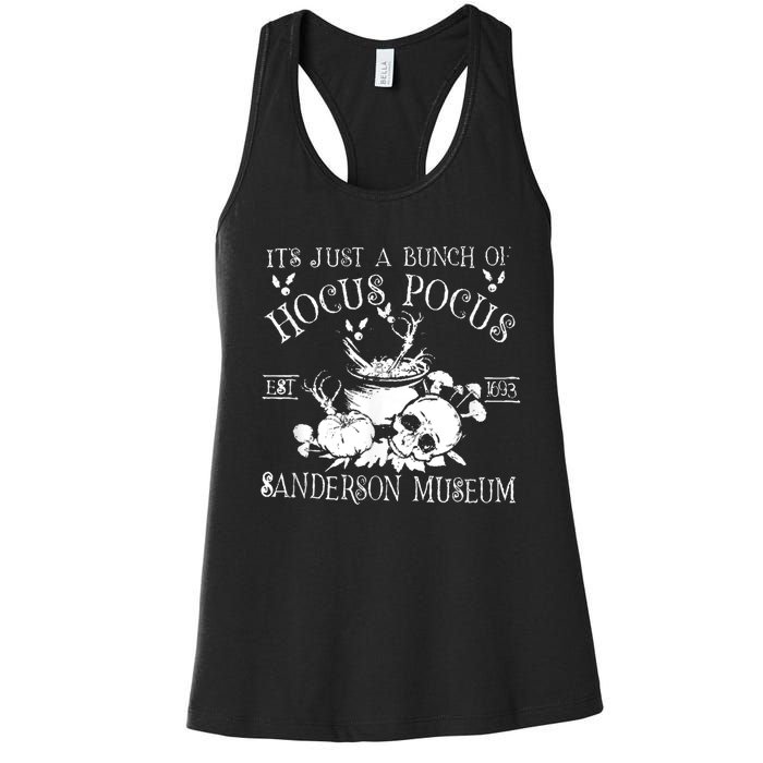 It's Just A Bunch Of Hocus Pocus Women's Racerback Tank