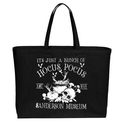 It's Just A Bunch Of Hocus Pocus Cotton Canvas Jumbo Tote