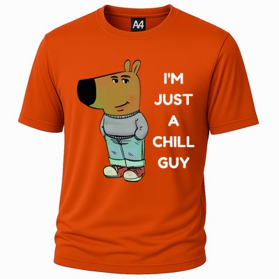 IM Just A Chill Guy Meme Cooling Performance Crew T-Shirt