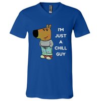 IM Just A Chill Guy Meme V-Neck T-Shirt