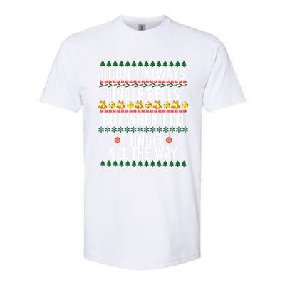 I Jingle All The Way Funny Christmas Holiday Costume Gift Softstyle CVC T-Shirt