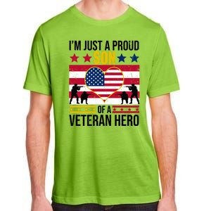 I'm Just A Proud Son Of A Veteran Hero Adult ChromaSoft Performance T-Shirt