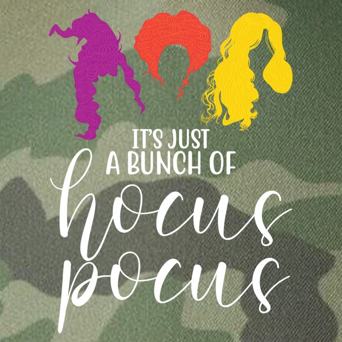 It's Just A Bunch Of Hocus Pocus Witches Legacy Tie Dye Trucker Hat