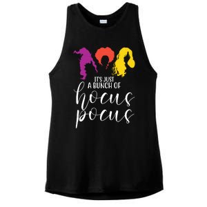 It's Just A Bunch Of Hocus Pocus Witches Ladies PosiCharge Tri-Blend Wicking Tank