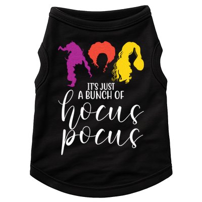 It's Just A Bunch Of Hocus Pocus Witches Doggie Tank