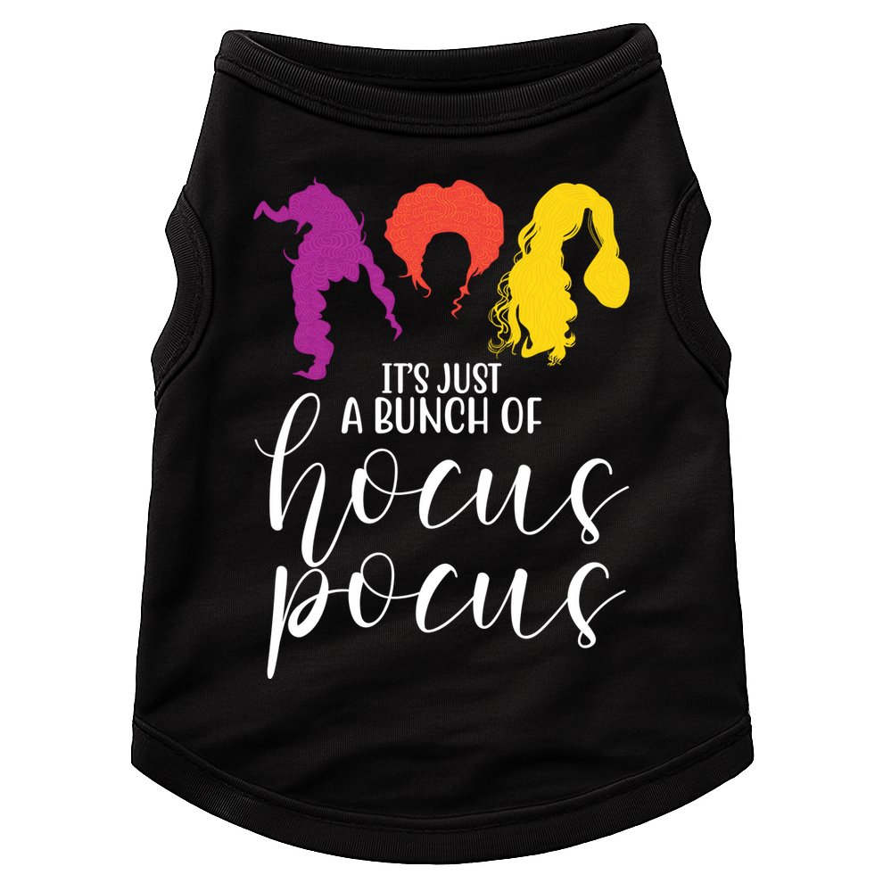 It's Just A Bunch Of Hocus Pocus Witches Doggie Tank