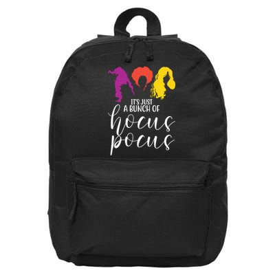 It's Just A Bunch Of Hocus Pocus Witches 16 in Basic Backpack