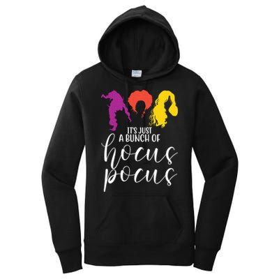 It's Just A Bunch Of Hocus Pocus Witches Women's Pullover Hoodie