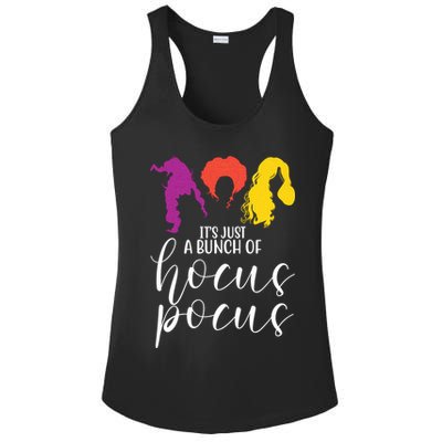 It's Just A Bunch Of Hocus Pocus Witches Ladies PosiCharge Competitor Racerback Tank