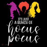 It's Just A Bunch Of Hocus Pocus Witches Mesh Reversible Basketball Jersey Tank
