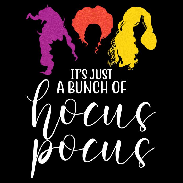 It's Just A Bunch Of Hocus Pocus Witches Magnet