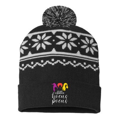 It's Just A Bunch Of Hocus Pocus Witches USA-Made Snowflake Beanie