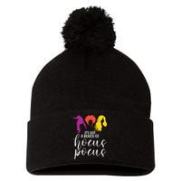 It's Just A Bunch Of Hocus Pocus Witches Pom Pom 12in Knit Beanie