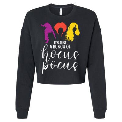 It's Just A Bunch Of Hocus Pocus Witches Cropped Pullover Crew
