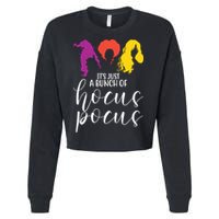 It's Just A Bunch Of Hocus Pocus Witches Cropped Pullover Crew