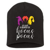 It's Just A Bunch Of Hocus Pocus Witches Short Acrylic Beanie