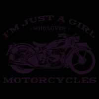I'm Just A Girl Who Loves Motorcycles Impact Tech Backpack