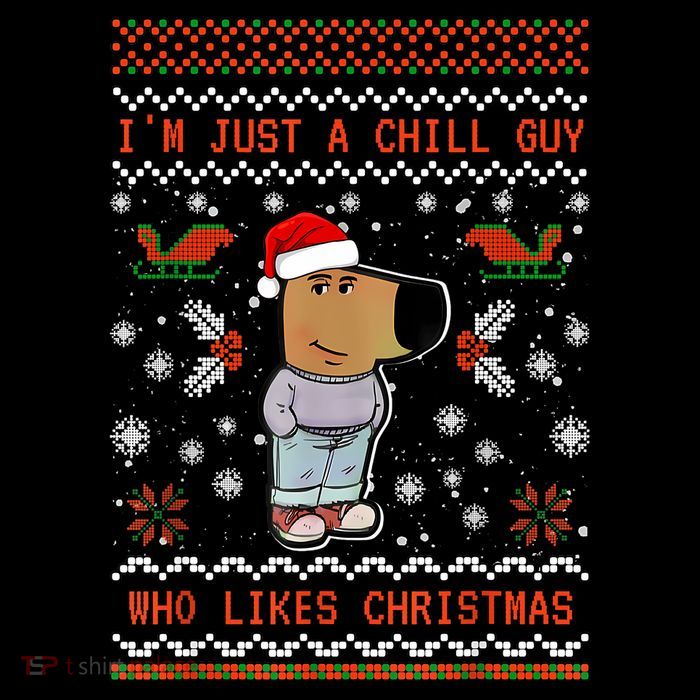 IM Just A Chill Guy Who Likes Christmas My New Character 16 in Basic Backpack