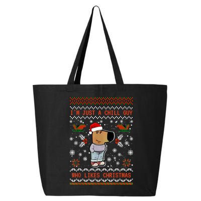 IM Just A Chill Guy Who Likes Christmas My New Character 25L Jumbo Tote