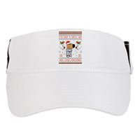 IM Just A Chill Guy Who Likes Christmas My New Character Adult Drive Performance Visor