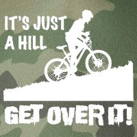 It's Just A Hill Get Over It Legacy Tie Dye Trucker Hat