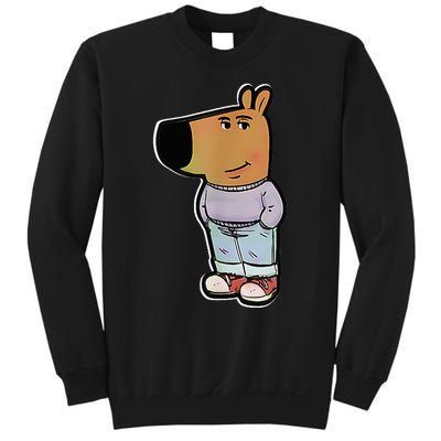 IM Just A Chill Guy Funny Meme Funny Chill Dog Meme Sweatshirt