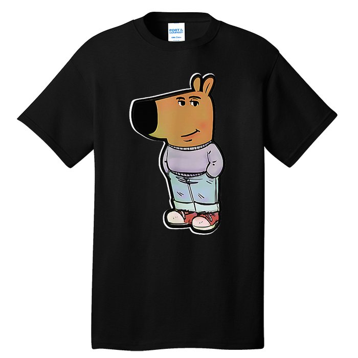 IM Just A Chill Guy Funny Meme Funny Chill Dog Meme Tall T-Shirt