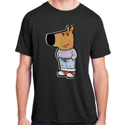 IM Just A Chill Guy Funny Meme Funny Chill Dog Meme Adult ChromaSoft Performance T-Shirt