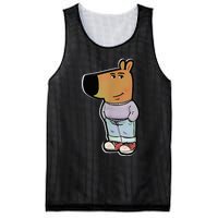 IM Just A Chill Guy Funny Meme Funny Chill Dog Meme Mesh Reversible Basketball Jersey Tank