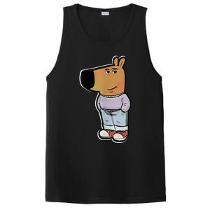 IM Just A Chill Guy Funny Meme Funny Chill Dog Meme PosiCharge Competitor Tank