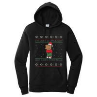 IM Just A Chill Guy Who Like Christmas Trending Meme Women's Pullover Hoodie