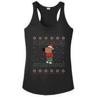 IM Just A Chill Guy Who Like Christmas Trending Meme Ladies PosiCharge Competitor Racerback Tank