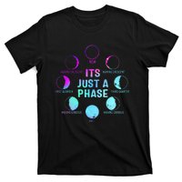 Its Just A Phase Celestial Moon Lunar Cycle Astronomy T-Shirt