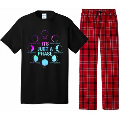 Its Just A Phase Celestial Moon Lunar Cycle Astronomy Pajama Set