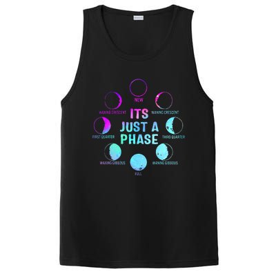 Its Just A Phase Celestial Moon Lunar Cycle Astronomy PosiCharge Competitor Tank