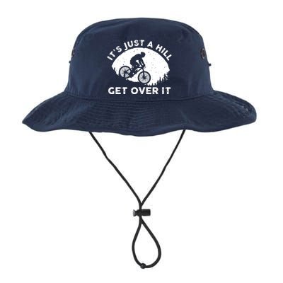 It's Just A Hill Get Over It Funny MTB Mountain Bike Legacy Cool Fit Booney Bucket Hat