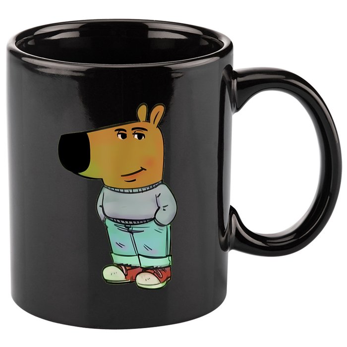 IM Just A Chill Guys 11oz C Handle Ceramic Mug