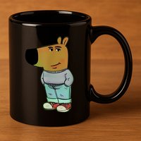 IM Just A Chill Guys 11oz C Handle Ceramic Mug